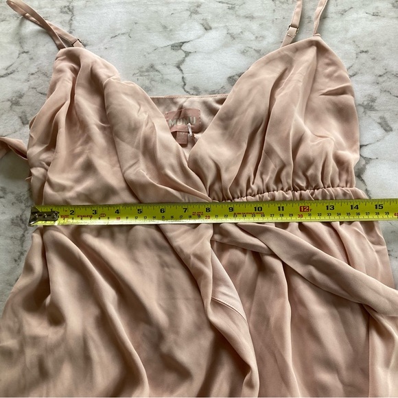 NWT Elegant dusty Blush Pink maxi Dress - Picture 6 of 9